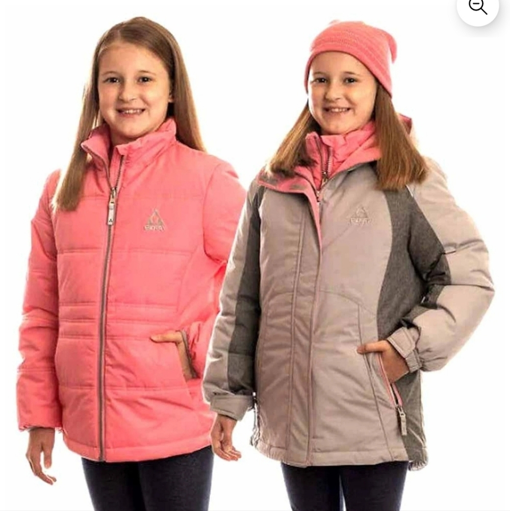 Gerry Pink and Gray Puffer NWOT
